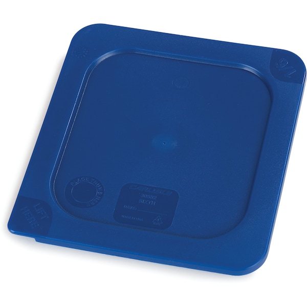 Carlisle Foodservice Lid, Food Pan, 1/6, Dark Blue, PK6 - 3058260