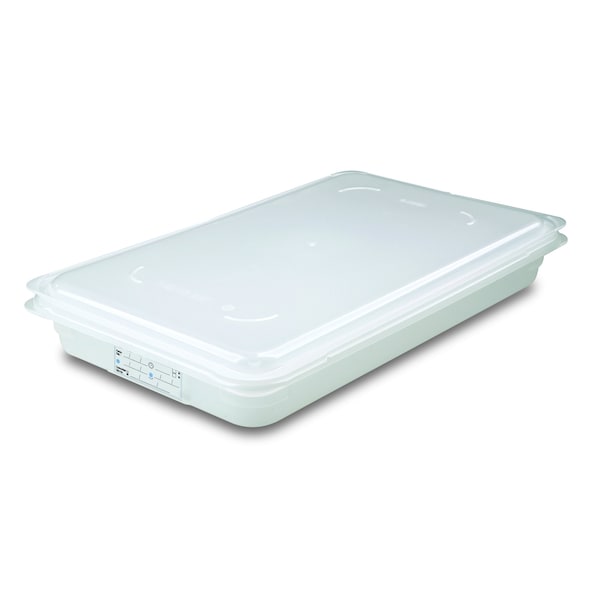 Araven FOOD BOX W/NON-AIRTIGHT LID GN1/1, 9, 5qt TRANSPARENT 20 3/4" X 12 3/4" X 2 1/2" - 09292