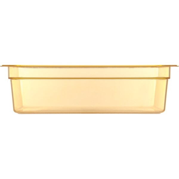 Carlisle Foodservice Full Food Pan HH, 6" D, Amber, PK6 - 10402B13