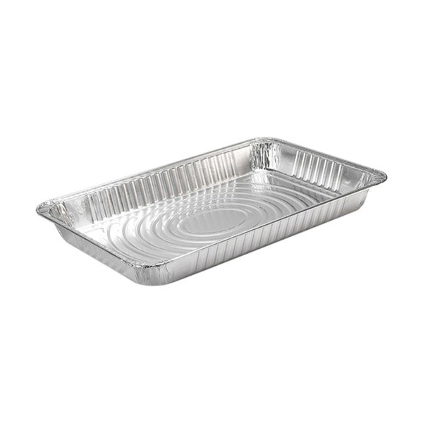 Southeastern Paper Group Pan, Steam, Aluminum, Medium, 2 Gallon, Silver, 50PK - EGS600248