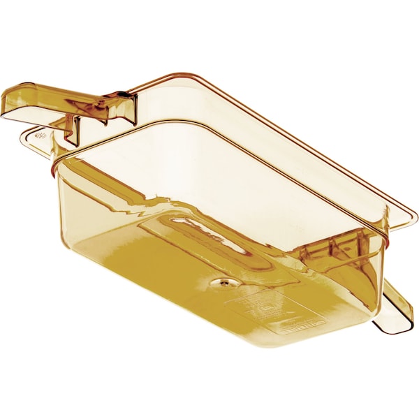 Carlisle Foodservice Food Pan HH w/2 Hdl, 1/3 Sz, 4" D, PK6 - 30861HH13