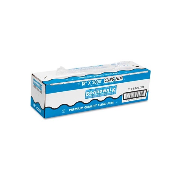 Boardwalk Boardwalk PVC Food Wrap Film, 18" x 2000-ft. Roll - BWK7204
