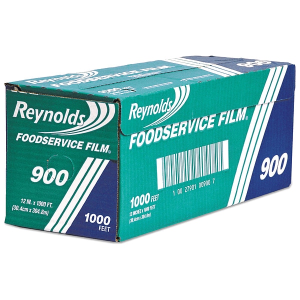 Reynolds Film Wrap, Plastic, Standard, 1000 ft., 12" - 900