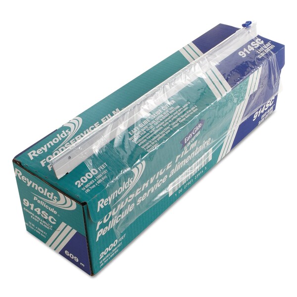 Reynolds Film Roll, Easy Glide Cutter, 18"x2000 ft. - REY 914SC