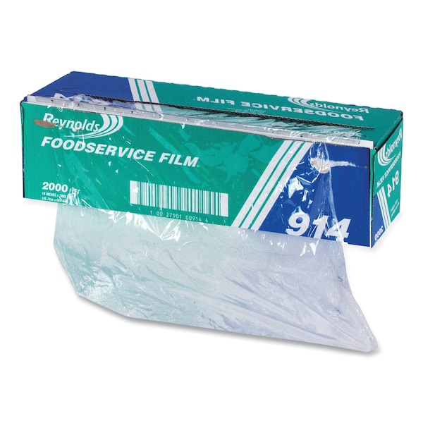Reynolds Film Roll, Cutter Box, 18" x 2000ft, Clear - REY 914