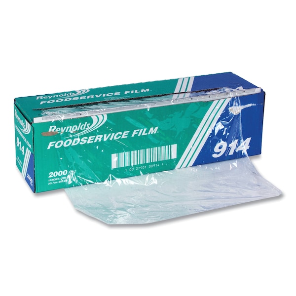 Reynolds Film Roll, Cutter Box, 18" x 2000ft, Clear - REY 914