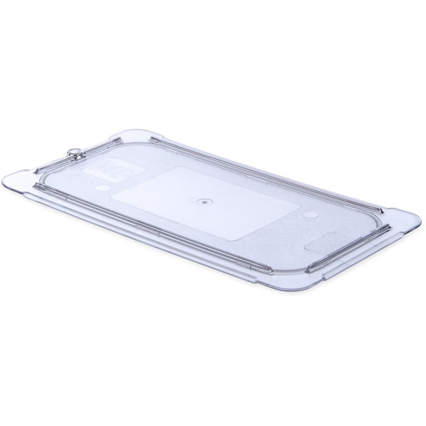 Carlisle Foodservice Univ Flat Lid, 1/3 Sz Food Pan PC, Clr, PK6 - 10276U07