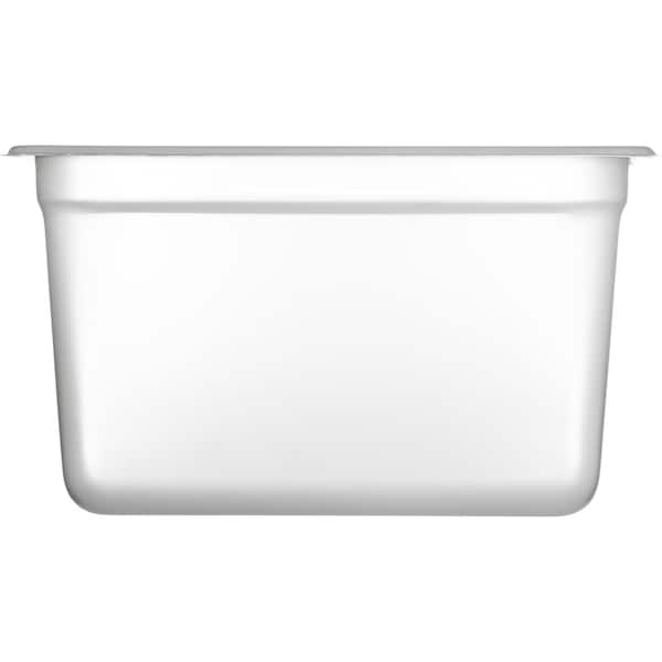 Carlisle Foodservice Qtr-Sz Lt Ga. SS Steam Table Pan, 6", PK6 - 607146