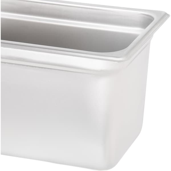 Carlisle Foodservice Qtr-Sz Lt Ga. SS Steam Table Pan, 6", PK6 - 607146