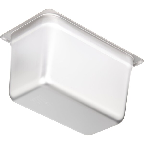 Carlisle Foodservice Qtr-Sz Lt Ga. SS Steam Table Pan, 6", PK6 - 607146