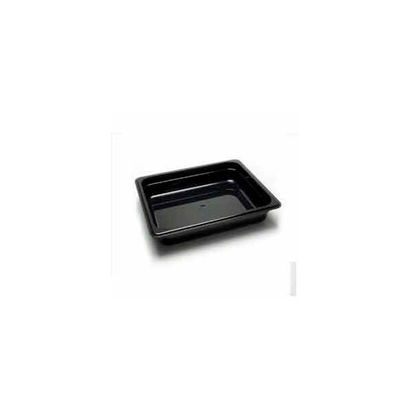 Cambro Cambro - Camwear Food Pan, 1/2 Size, 2-1/2" Deep, Polycarbonate, Clear, NSF - 22CW135