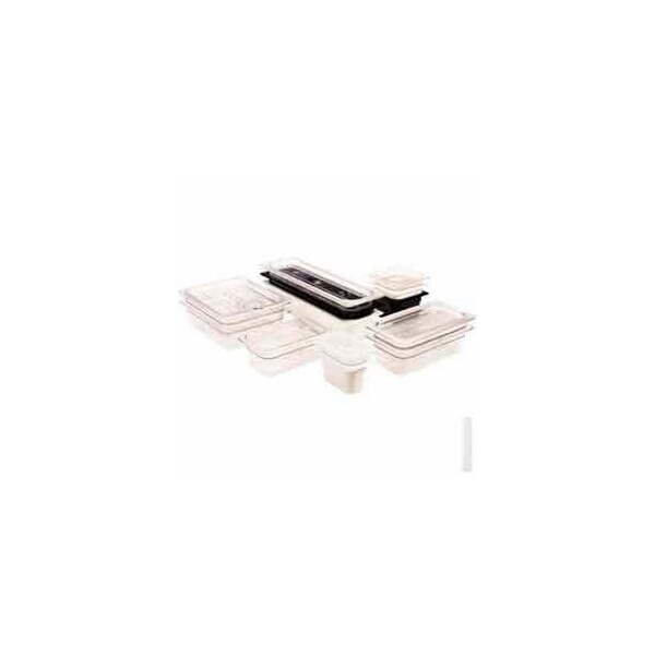 Cambro Cambro - Camwear Food Pan, Plastic, Full Size, 6" Deep, Polycarbonate, Clear, NSF - 16CW135