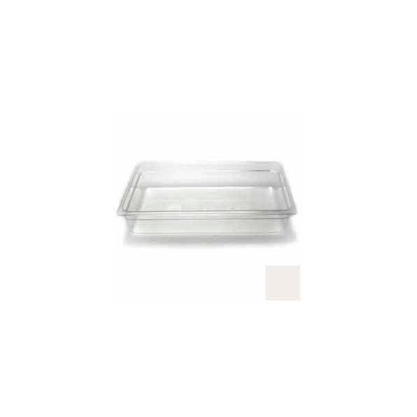 Cambro Cambro - Camwear Food Pan, Plastic, Full Size, 4" Deep, Polycarbonate, White, NSF - 14CW148