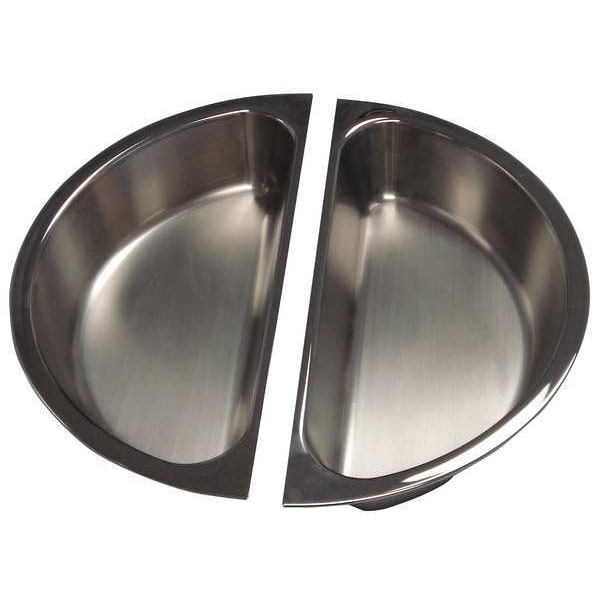 Spring Usa Food Pan, Round, Half Size, 3 qt. - 510-66/35/12