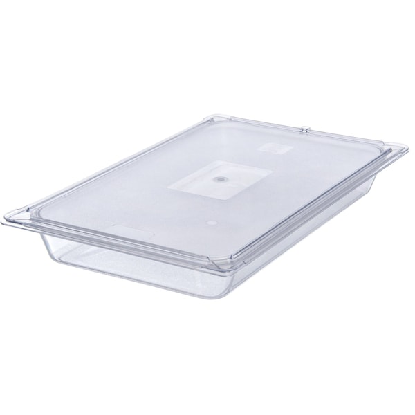 Carlisle Foodservice Univ Flat Lid, Full Sz Food Pan PC, Cl, PK6 - 10216U07