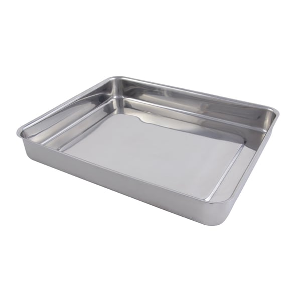 Bon Chef Cucina S/S Large Food Pan No Handles 14" X 12 1/8" X 2 1/8"  /  5 Qt - 60017