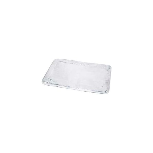 Lagasse Boardwalk BWKLIDSTEAMHF, Half Size Steam Table Pan Lid, Aluminum, 100/Case - BWK LIDSTEAMHF