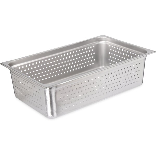 Carlisle Foodservice DuraPan, Full, Prfrt Stm Tbl Pan, 6", PK6 - 607006P