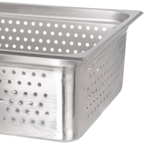 Carlisle Foodservice DuraPan, Full, Prfrt Stm Tbl Pan, 6", PK6 - 607006P