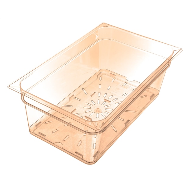 Carlisle Foodservice Drain Grate, Food Pan HH, Full, Ambr, PK6 - 1041513