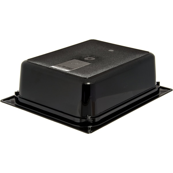 Carlisle Foodservice Half Food Pan PC, 4" D, Black, PK6 - 10221B03