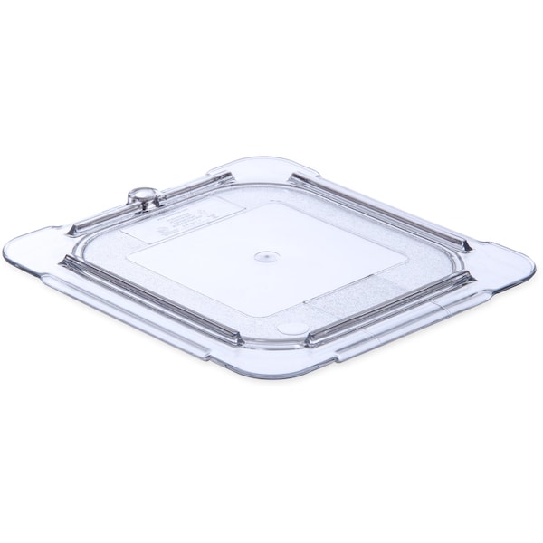 Carlisle Foodservice Univ Flat Lid, 1/6 Sz Food Pan PC, Clr, PK6 - 10316U07