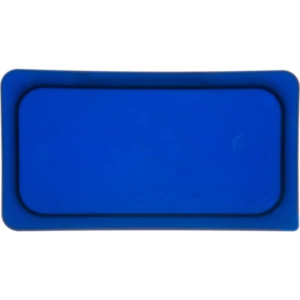 Carlisle Foodservice Lid, Food Pan, 1/3, Dark Blue, PK6 - 3058060