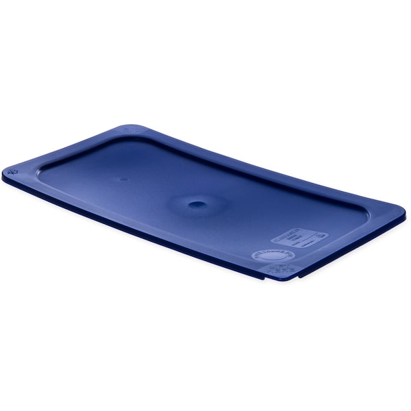 Carlisle Foodservice Lid, Food Pan, 1/3, Dark Blue, PK6 - 3058060