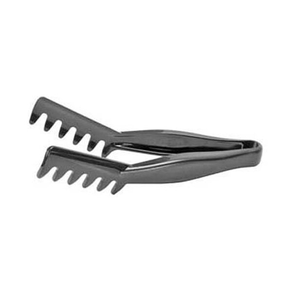 Cambro Tongs , 8"L, Angled, Lugano, Blk - TGA8-110