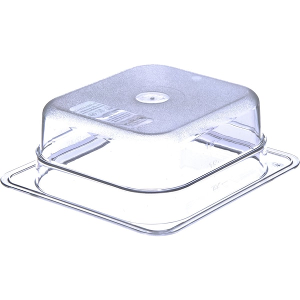 Carlisle Foodservice Food Pan PC, 2.5", DP, 1/6, Clr, PK6 - 3068307