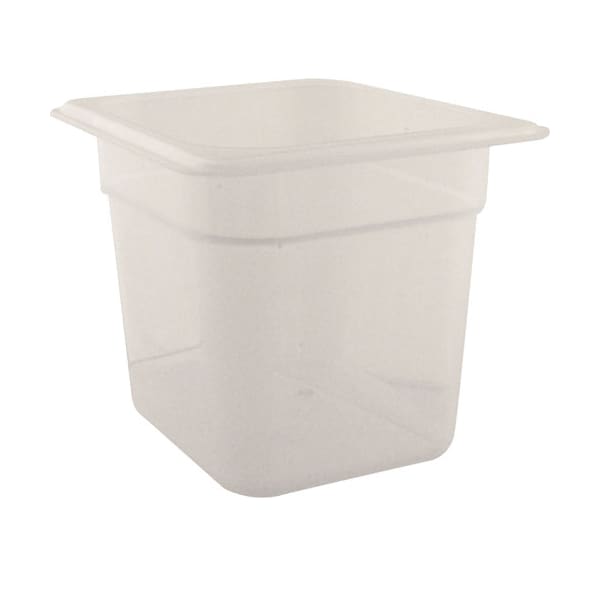Cambro Pan, Food, 1/6, 6D, Translucent For - Part No 66Pp190 - 66PP190