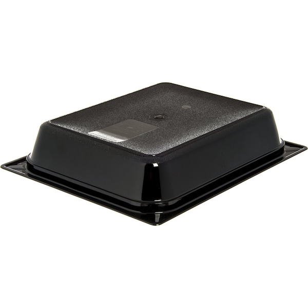 Carlisle Foodservice Half Size Food Pan HH, 2.5" D, Black, PK6 - 10420B03