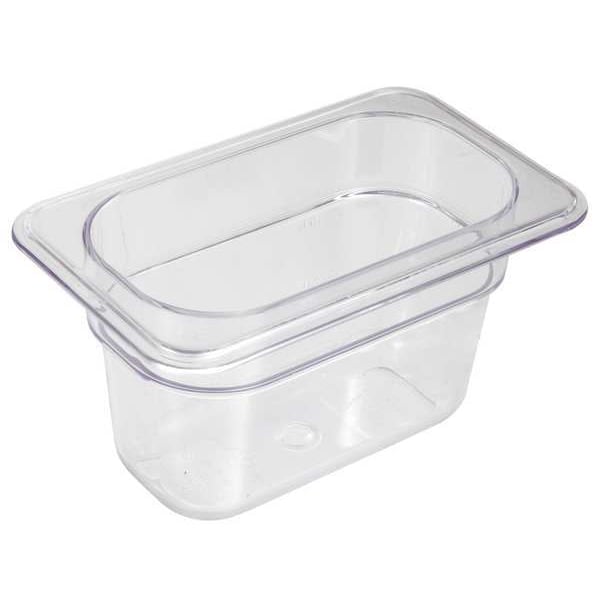 Crestware Food Pan, Polycarbonate, Ninth, 7 In - FP92
