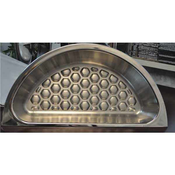 Spring Usa Food Pan, Round, Drain, Half Size, 3 qt. - 510-66/35/12D