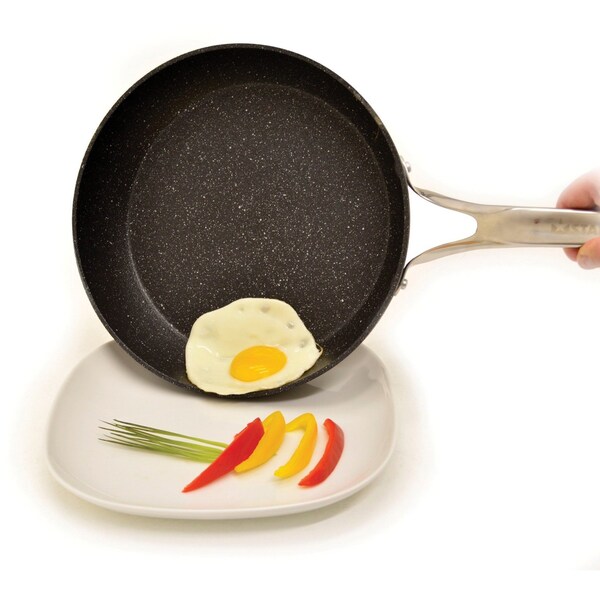The Rock By Starfrit THE ROCK 12" Fry Pan with Stainless Steel Handle - 060313-004-0000