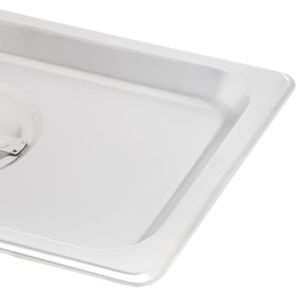 Carlisle Foodservice DuraPan, 1/4, SS, Steam Tbl Pan Cover, PK6 - 607140C
