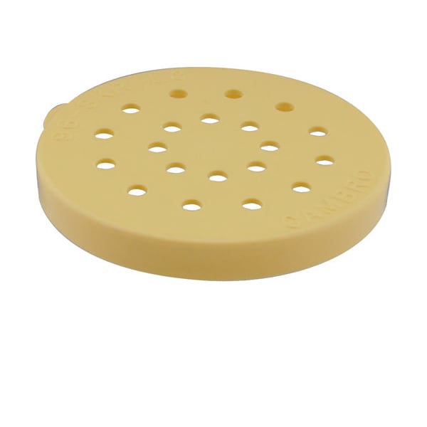 Cambro Lid, Shaker , Cheese, Yellow - 96SKRLC(405)