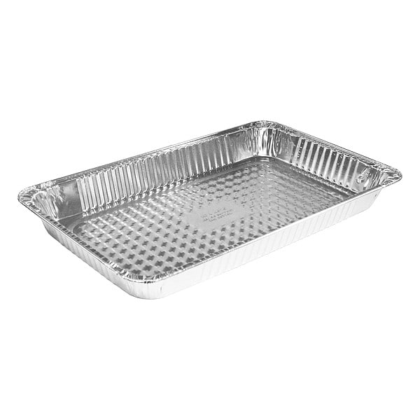 Handi-Foil Of America Aluminum Steam Table Pans, Full-Size Deep, 65 Gauge, 2.19" Deep, 12.75 x 20.75, PK50 - 402070