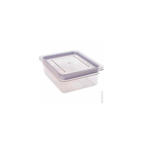 Cambro Cambro - Griplid‚Ñ¢, Fits Gn 1/3 Size Food Pan, 6-15/16x12-3/4, Stackable, Clear - 30CWGL135
