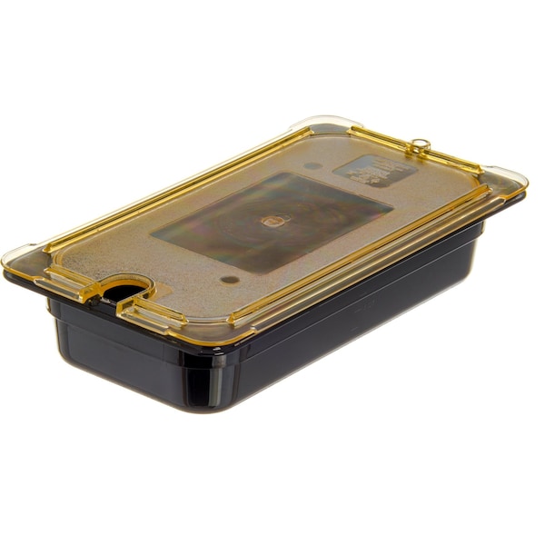 Carlisle Foodservice Food Pan HH, 2.5", DP, 1/3, Blk, PK6 - 3086003