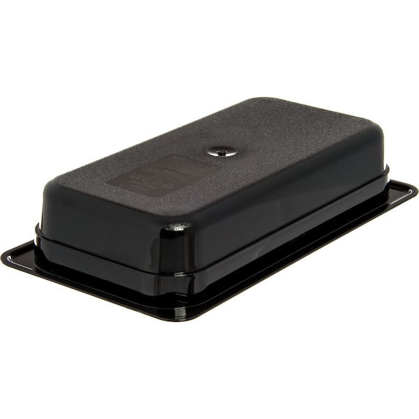 Carlisle Foodservice Food Pan HH, 2.5", DP, 1/3, Blk, PK6 - 3086003
