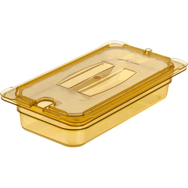 Carlisle Foodservice Univ Hndl Notchd Lid, 1/3 Food Pan HH, PK6 - 10471U13