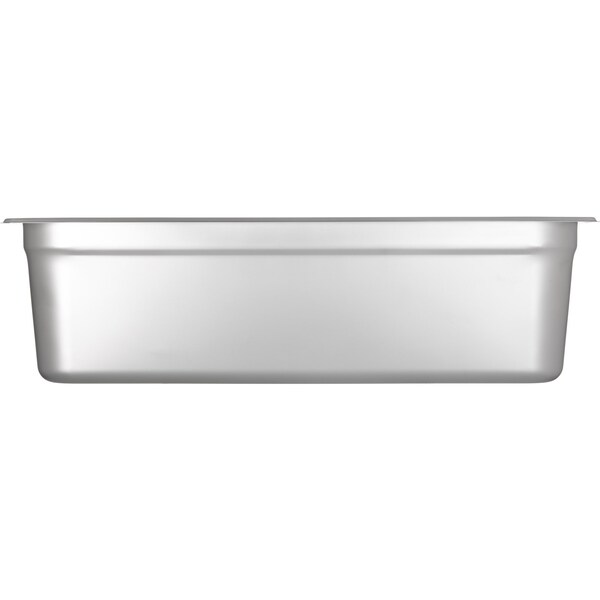 Carlisle Foodservice DuraPan, Hlf Lng, Lt Ga., SS Pan 6", PK6 - 60700HL6
