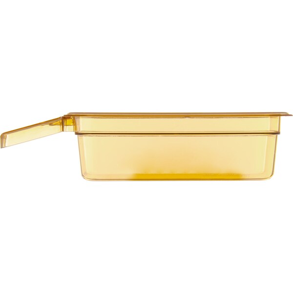 Carlisle Foodservice Food Pan HH w/1 Hdl, 1/3 Sz, 4" D, PK6 - 30861H13