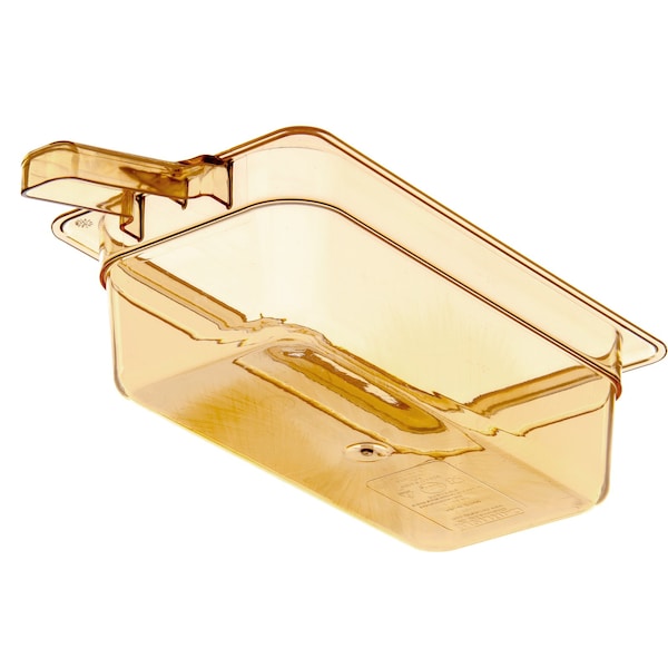 Carlisle Foodservice Food Pan HH w/1 Hdl, 1/3 Sz, 4" D, PK6 - 30861H13