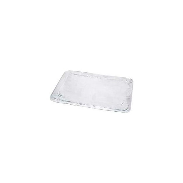 Lagasse Boardwalk BWKLIDSTEAMFL, Full Size Steam Table Pan Lid, Aluminum, 50/Case - BWK LIDSTEAMFL