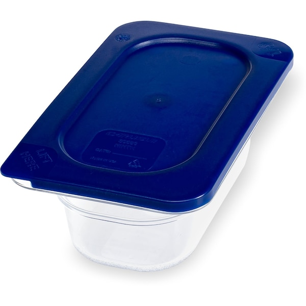 Carlisle Foodservice Food Pan PC, 2.5", DP, 1/9, Clr, PK6 - 3068607