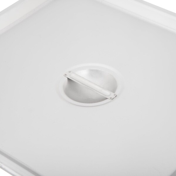 Carlisle Foodservice DuraPan, 2/3, SS, Steam Tbl Pan Cover, PK6 - 607230C
