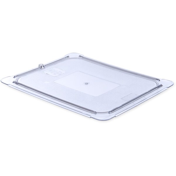 Carlisle Foodservice Univ Flat Lid, Half Food Pan PC, Cl, PK6 - 10236U07