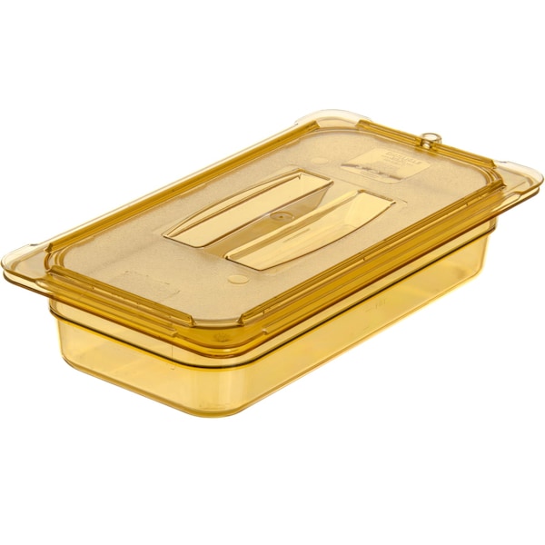 Carlisle Foodservice Univ Flat Lid, 1/3 Sz Food Pan HH, PK6 - 10470U13